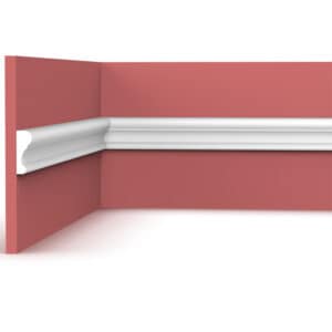 Middle wall smooth cornice, model 2534P